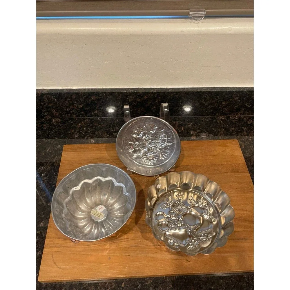 3 piece copper mold set up - kitchen handups